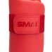 Захист гомілки та стопи з ліцензією WKF | червона | SMAI SM P102